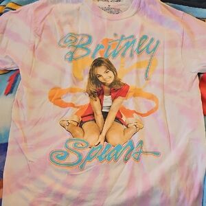 Britney Spears Tie-Dye "Baby" Era Shirt Size M